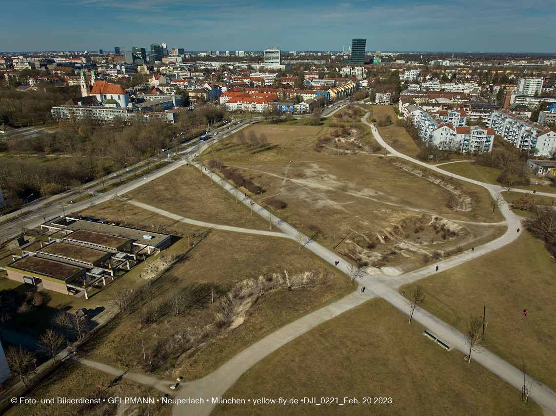 20.02.2023 -  der verschwundene Hachinger Bach in Neuperlach und Berg am Laim